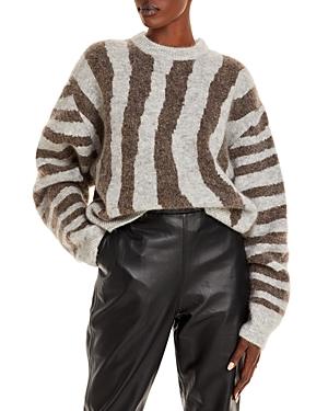 Remain Cami Striped Knit Wool Blend Sweater
