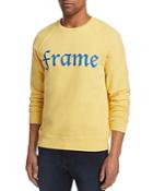 Frame Logo Crewneck Sweatshirt