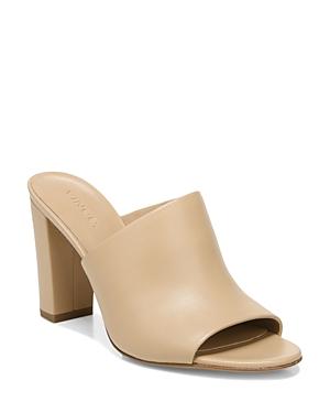 Vince Women's Hanna Asymmetrical Leather High Heel Sandals