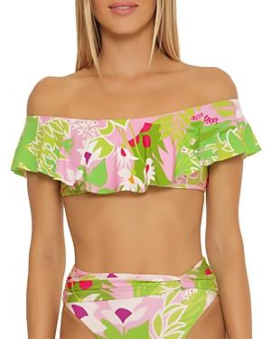 Trina Turk La Palma Bandeau Bikini Top