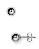 Sterling Silver Ball Stud Earrings - 100% Exclusive