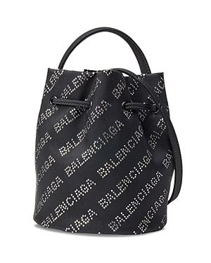 Balenciaga Wheel Drawstring Bucket Bag