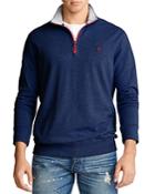 Polo Ralph Lauren Cotton Mesh Half Zip Pullover