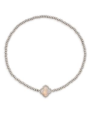 Kendra Scott Mallory Banded Agate Beaded Stretch Bracelet
