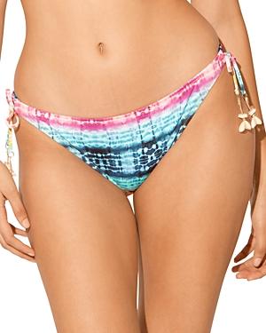 Bleu By Rod Beattie Tie Dye Side Tie Bikini Bottom