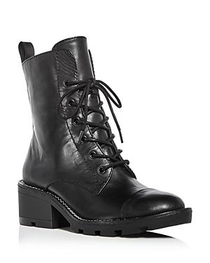 Kendall And Kylie Women's Park Leather Cap Toe Booties