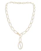 Natori 14k Yellow Gold Oval Yin-yang Diamond Y Necklace, 24