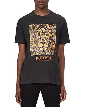 Purple Brand Lion Graphic Logo Tee