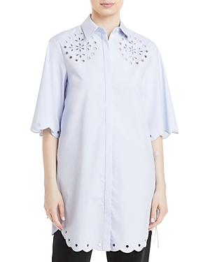 Jason Wu Scalloped Eyelet Tunic