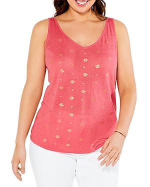 Nic+zoe Plus Foil Print Tank