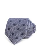 Ledbury Dot Herringbone Classic Tie