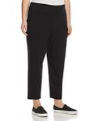 Eileen Fisher Plus Slim Crop Knit Pants