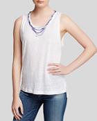 Generation Love Top - Beaded Necklace Tank