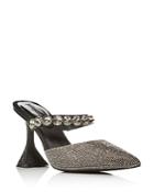 Jeffrey Campbell Women's Zavot Embellished High-heel Mules