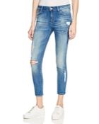 Dl1961 Florence Instasculpt Cropped Jeans In Punk