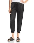 Enza Costa Cropped Jogger Pants