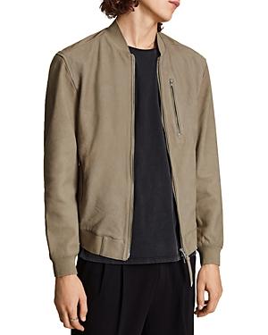 Allsaints Stones Leather Bomber Jacket