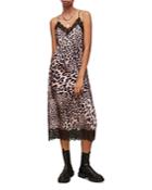 Allsaints Tigi Kiku Lace Trim Dress