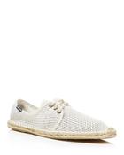 Soludos Derby Lace Up Mesh Espadrille Sneakers