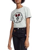 Maje Tomboucto If You Can Read This You Are Too Close Embroidered Graphic Tee