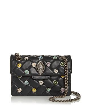 Kurt Geiger London Mini Kensington Embellished Leather Crossbody