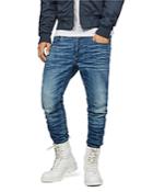 G-star Raw D-staq Slim Fit Jeans In Medium Indigo
