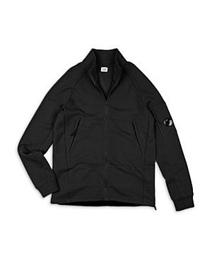 C.p. Company Fleece Lens Utility Zip-front Sweatshirt