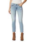 Hudson Nico Cropped Straight Leg Jeans In New Dawn