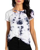 N Philanthropy Harlow Tie-dye Cutout Tee