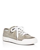 Rag & Bone Women's Standard Issue Perforated Suede Lace Up Sneakers