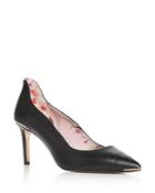 Ted Baker Women's Vixyn Leather Pointed Toe Pumps