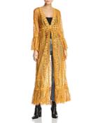 Band Of Gypsies Sheer Lace Duster