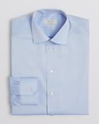 Eton Solid Mitered Cuff Dress Shirt - Contemporary Fit