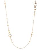 John Hardy 18k Yellow Gold Dot Pave Diamond Sautoir Chain Necklace, 36