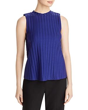 Eileen Fisher Mock Neck Ribbed Tank