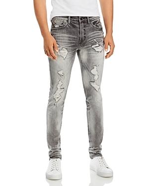 Prps Hypernova Slim Fit Destroyed Jeans In Gray
