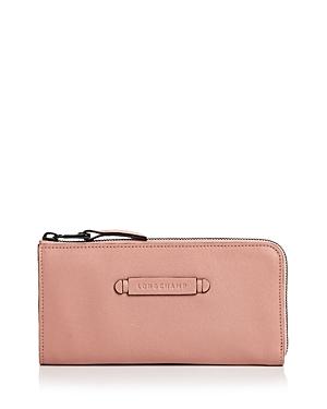 Longchamp Leather Zip Wallet