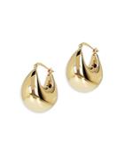 Bloomingdale's Polished Bombe Wave Hoop Earrings In 14k Yellow Gold - 100% Exclusive