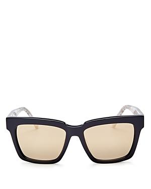 Mcm Mirrored Square Sunglasses, 54mm