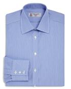 Turnbull & Asser Bengal Stripe Regular Fit Dress Shirt