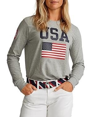 Polo Ralph Lauren Team Usa Long Sleeve Knit Tee