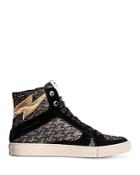 Zadig & Voltaire Women's Flash Me High Top Sneakers