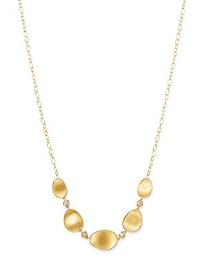 Marco Bicego 18k Yellow Gold Lunaria Diamond Half Collar Necklace, 16.5