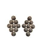 Marina B 18k Gold & Sterling Silver Soleil Large Kite Earrings