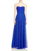 Js Collections Strapless Mesh Skirt Gown - 100% Bloomingdale's Exclusive