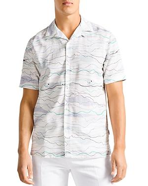 Ted Baker Briary Wave Print Shirt