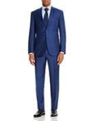Canali Siena Tonal Large-check Classic Fit Suit