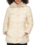 Barbour Fortmartine Faux Fur Puffer Jacket