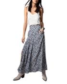Zadig & Voltaire Judith Floral Print Maxi Skirt