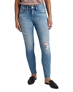 Jag Jeans Cecilia High Rise Skinny Jeans In Dallas Blue